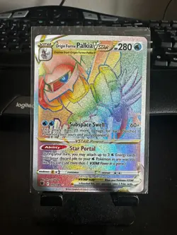 Pokemon Card Origin Forme Palkia VSTAR 192/189 Holo Secret Rare Lightly Played - Image 1