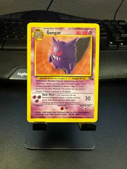 Gengar 20/62 Fossil Unlimited Non Holo Rare Card Pokemon TCG WOTC MP - Image 1