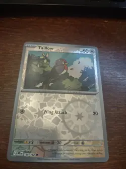 Taillow 156/182 Sv10: Destined Rivals Reverse Holo pokemon card - Image 1