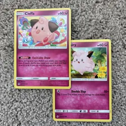 Cleffa 131/214 Uncommon SM - Unbroken Bonds Pokemon Card With Clefairy! - Image 1