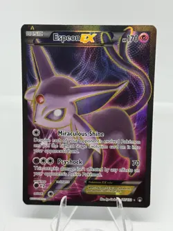 Espeon EX Full Art Holo Rare Pokemon TCG Card 117/122 Breakpoint XY - LP- - Image 2