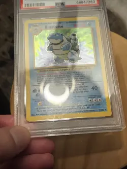 1999 Blastoise Holo Base Set #2 PSA 9 Pokemon Card - Image 4