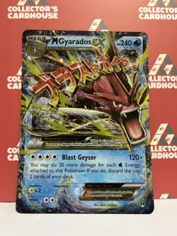 Mega Gyarados EX 27/122 JUMBO Pokemon Card Oversized PROMO HOLO Generation | G20 - Image 1