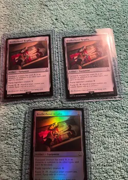 Brotherhood Regalia Universes Beyond: Assassin's Creed Foil and 2 regular cards - Image 1