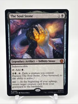 The Soul Stone Marvel MTG Legendary Artifact Infinity Stone Pack Fresh - Image 1