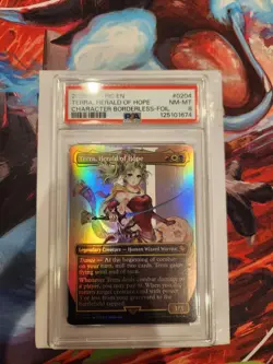 Terra Herald of Hope Borderless Foil Card Commander Paa 8 MTG NM Magic - Image 3