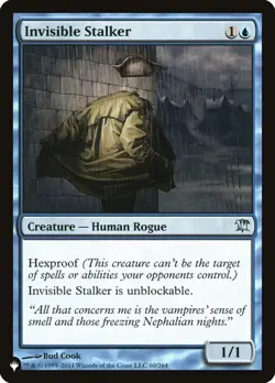 Magic The Gathering - The List (PLST) U Invisible Stalker - Image 1