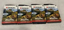 Lot of 4 Magic the Gathering Avatar Airbender Jumpstart Pack - Image 1
