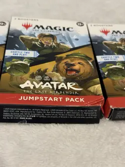 Lot of 4 Magic the Gathering Avatar Airbender Jumpstart Pack - Image 2