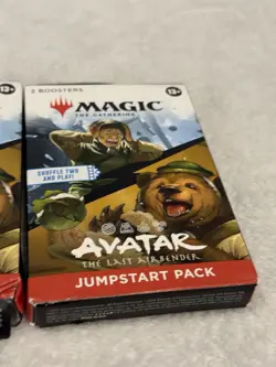 Lot of 4 Magic the Gathering Avatar Airbender Jumpstart Pack - Image 3