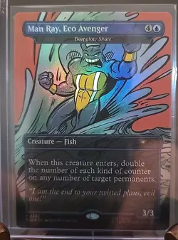 Man Ray, Eco Avenger - Deepglow Skate Secret Lair Drop MTG Foil Near Mint - Image 3