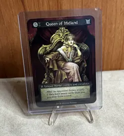 Queen of Midland Non-Foil Unique- Sorcery Contested Realm Beta - Image 1