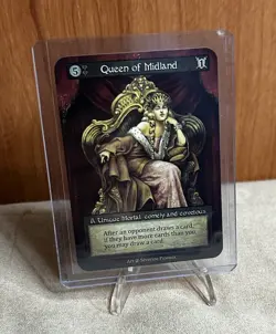 Queen of Midland Non-Foil Unique- Sorcery Contested Realm Beta - Image 2