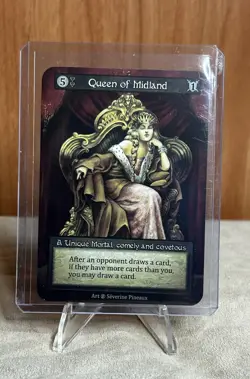 Queen of Midland Non-Foil Unique- Sorcery Contested Realm Beta - Image 3