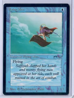MTG Flying Men Arabian Nights Magic the Gathering EX - Image 1