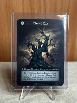 Blasted Oak - Sorcery: Contested Realm Beta - Unique Non Foil - Image 3