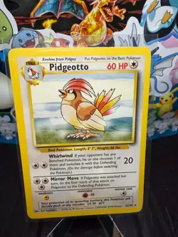 Pidgeotto 22/102 - Base Set - Vintage - Pokemon TCG - HP - Image 1