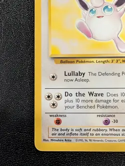 Wigglytuff LP/NM Are Unlimited Pokemon 32/64 Jungle Regular - Image 5