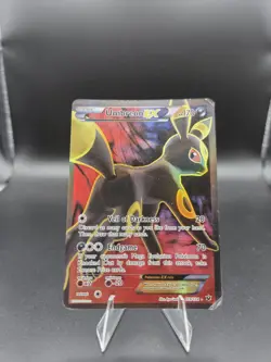 Umbreon EX 2016 Pokemon XY Fates Collide RARE FULL ART Holo 119/124 Damaged - Image 1