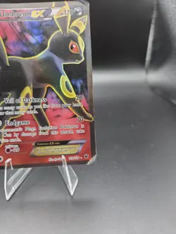 Umbreon EX 2016 Pokemon XY Fates Collide RARE FULL ART Holo 119/124 Damaged - Image 4