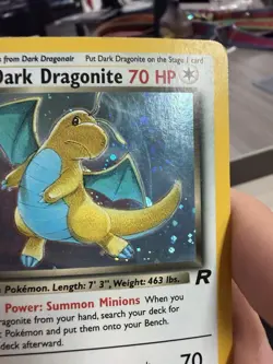 Pokemon Dark Dragonite Holo Rare TCG Card 5/82 Rocket - Image 2