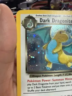 Pokemon Dark Dragonite Holo Rare TCG Card 5/82 Rocket - Image 3