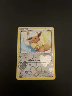 Eevee RC14/RC25 Legendary Treasures Special Radient Collection Pokemon Card - Image 1