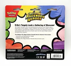 Pokemon TCG Ascended Heroes Erika's Tangela 2-Pack Blister - BRAND NEW SEALED - Image 2