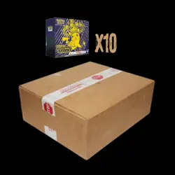 Pokemon Scarlet & Violet Surging Sparks 10X Elite Trainer Box Sealed Case - Image 1
