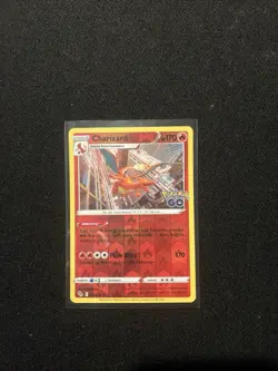Charizard Pokemon Go Reverse Holo Rare Pokemon TCG 010/078 - Image 1