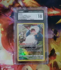 Snorlax TG10/TG30 Trainer Gallery 2022 Pokemon Lost Origin GEM MINT CGC 10 - Image 1