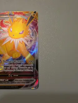 Pokemon TCG Jolteon VMAX Full Art Ultra Rare Holo Card Evolving Skies 051/203 - Image 4