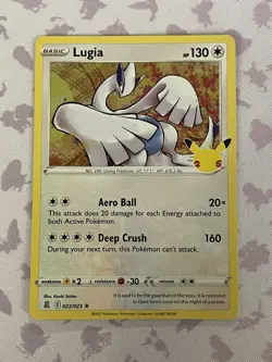 Pokemon TCG Lugia Celebrations 022/025 Holo Rare - Image 1