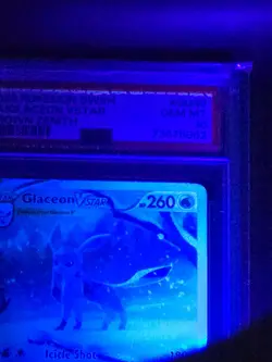 2023 POKEMON SWORD & SHIELD CROWN ZENITH #GG40 FULL ART GLACEON VSTAR PSA 10 - Image 3