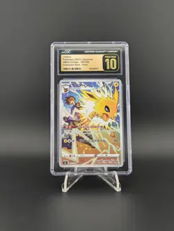 CGC Pristine 10 Jolteon 193/184 CHR VMAX Climax Japanese Pokemon Character Rare - Image 4