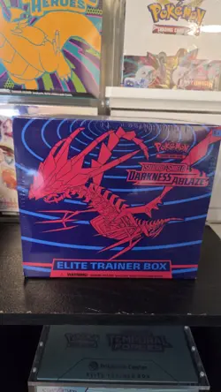 Pokemon TCG Sword Shield Darkness Ablaze ETB Elite Trainer Box Sealed - Image 1