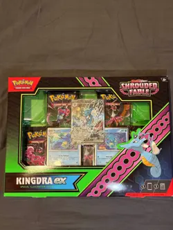 SEALED Pokemon TCG Kingdra EX Shrouded Fable Special Illustration Collection Box - Image 1