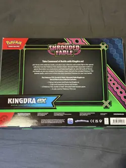 SEALED Pokemon TCG Kingdra EX Shrouded Fable Special Illustration Collection Box - Image 3
