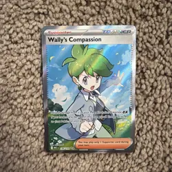 Wally's Compassion 176/132 Pokemon ME01: Mega Evolution Ultra Rare NM - Image 1
