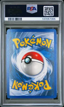 2005 POKEMON EX EMERALD #12 CHIMECHO-REVERSE FOIL PSA 9 - Image 2