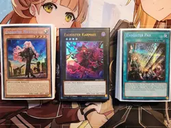 Yu-Gi-Oh Exosister Complete Deck/Extra Deck with Playmat! - Image 1