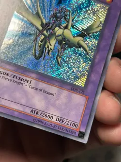 Gaia The Dragon Champion - LOB-125 - Secret Rare - Unlimited Edition - NM - Image 4