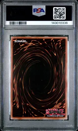 2017 YU-GI-OH! THE DARK SIDE OF DIMENSIONS #ENGV4 BLUE-EYES WHITE DRAGON PSA 7 - Image 2