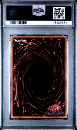 2025 YU-GI-OH! JPN 7-ELEVEN COLLABORATION #JP001 BLUE-EYES ULTIMATE DRAGON PSA 7 - Image 2