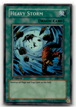 Heavy Storm MRD-142 1st Edition Super Rare Metal Raiders LP - Image 1