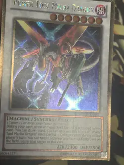 Yugioh: Power Tool Mecha Dragon - PGLD-EN005 - Gold Secret Rare - Unlimited - MP - Image 4