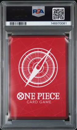 2026 ONE PIECE STARTER DECK ST29-EGGHEAD B&W ALTERNATE ART MONKEY D. LUFFY PSA 9 - Image 2