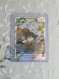 Dragon Ball Super Card Game Fusion World SB01-018 Son Goku : Childhood Alt Art - Image 1