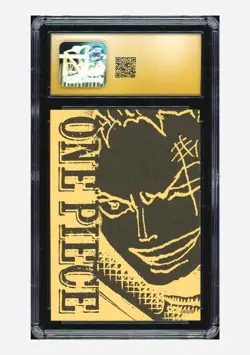 ONE PIECE CGC 10 PRISTINE Roronoa Zoro 2025 Summer Fair Gold Card Collection JPN - Image 2