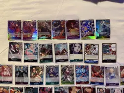 One Piece Lot Of (45) SR, R ,C, Pirate Foils, Foils, Events - Image 2